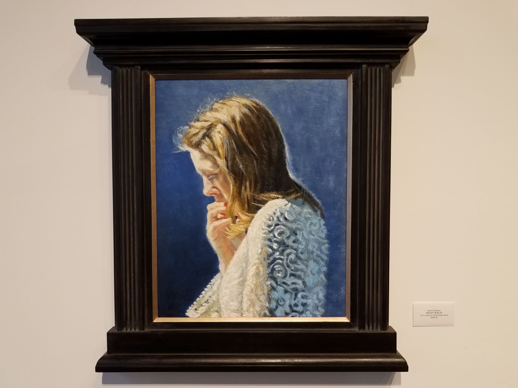 "Hayley in Blue" by Benny Sanders